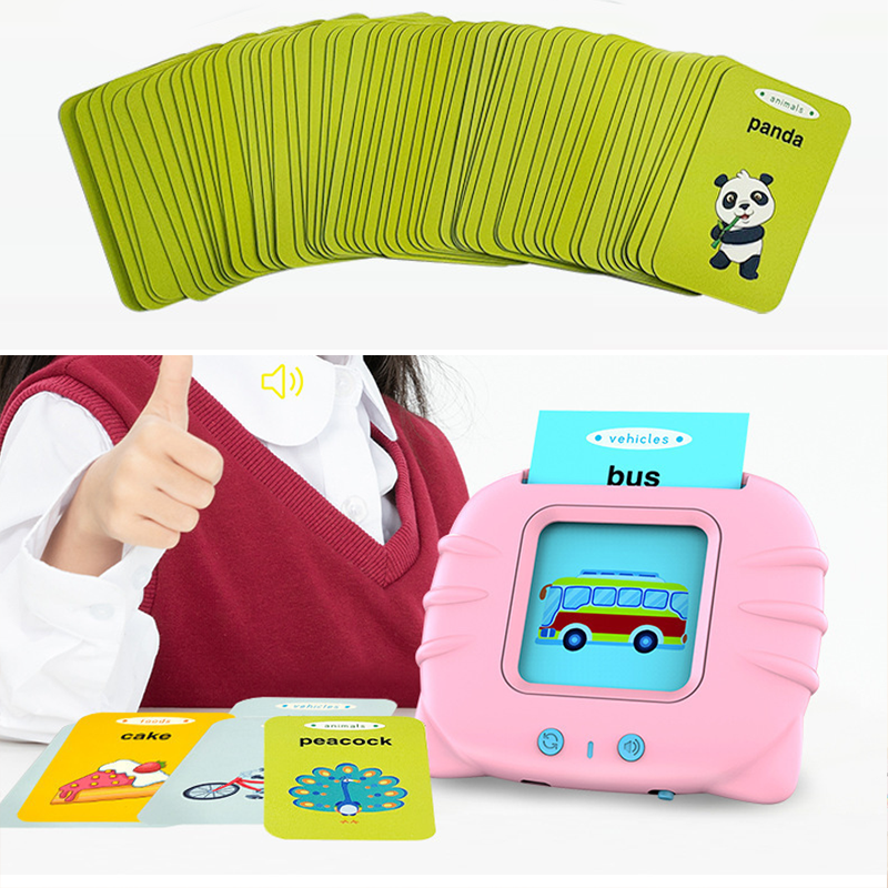 Norvo | Snakkende Flash Cards Læring Leketøy for Småbarn i Alderen 2-6 År