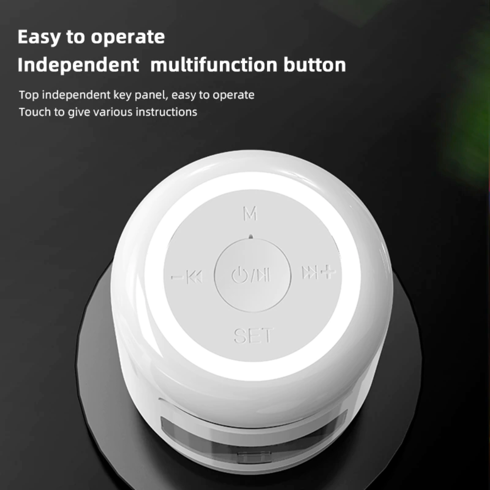 Norvo | Bluetooth Høyttaler med FM Radio Vekkerklokke