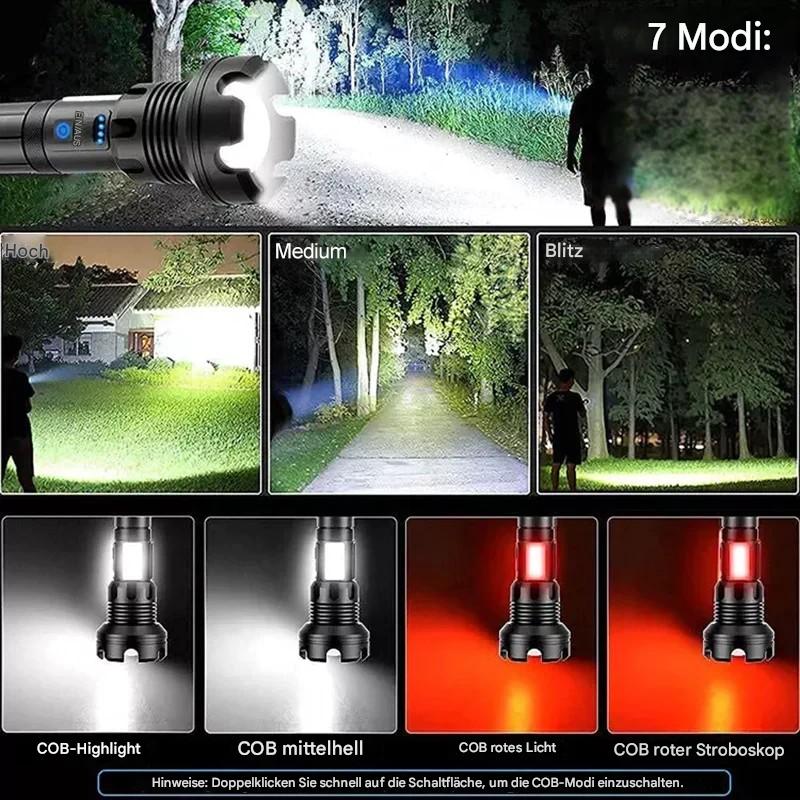 Norvo | Taklampa – LED-lampe med zoom og powerbank-funksjon