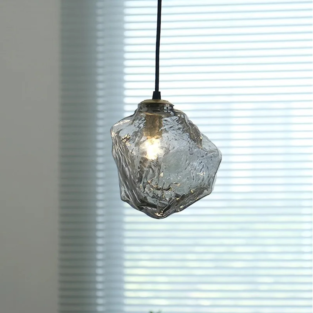 Norvo | Frostglow Glass Pendant Inspirert av Isbiter