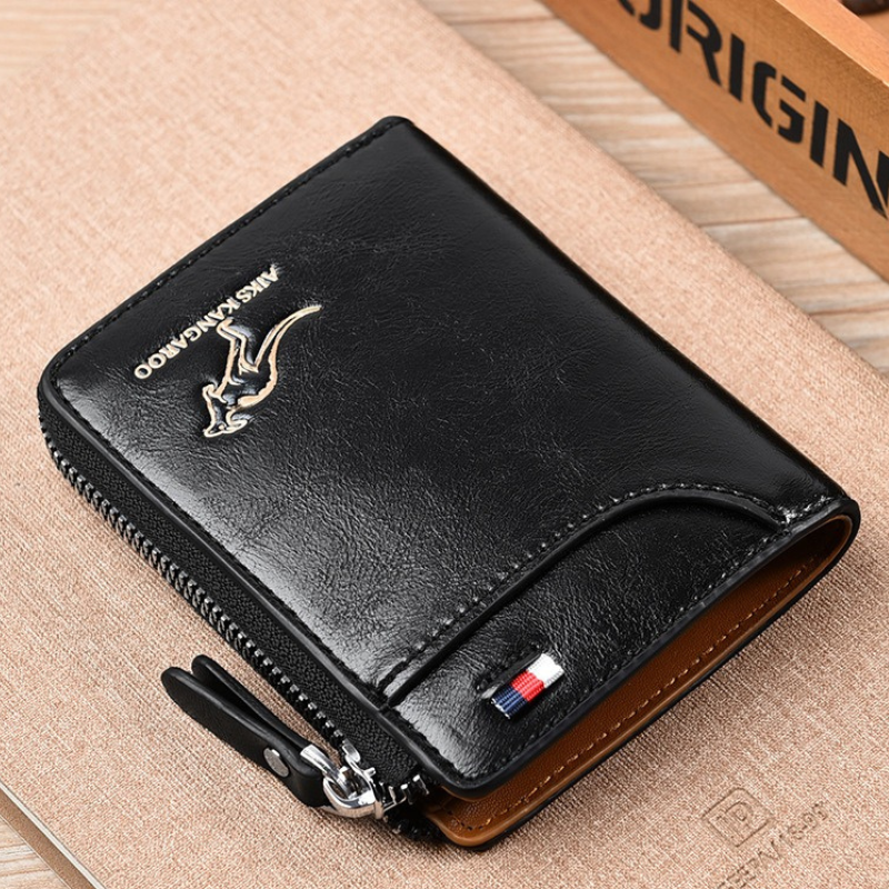 Norvo | WalletPro – Men’s Genuine Leather RFID Anti-Theft Wallet
