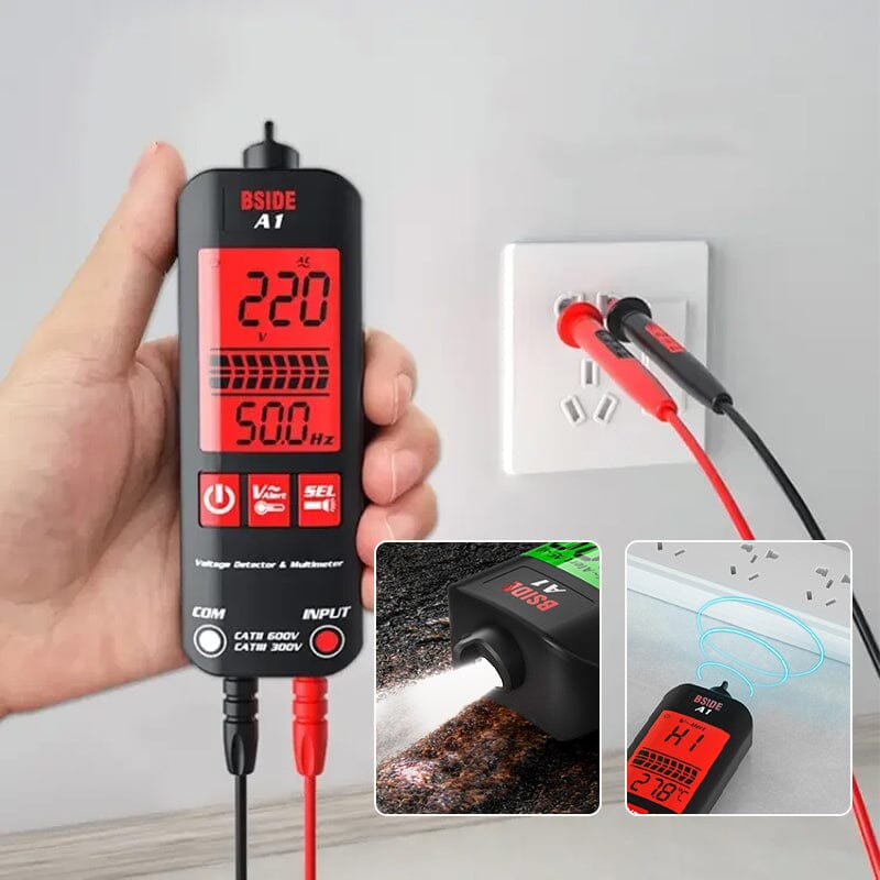 Norvo | A1 Helautomatiske Anti-Brenner Intelligent Digital Multimeter