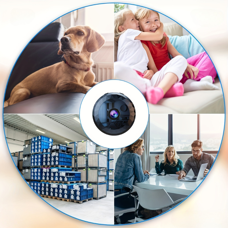 VisionPro - HD 1080P kompakt kamera for hjemsikkerhet