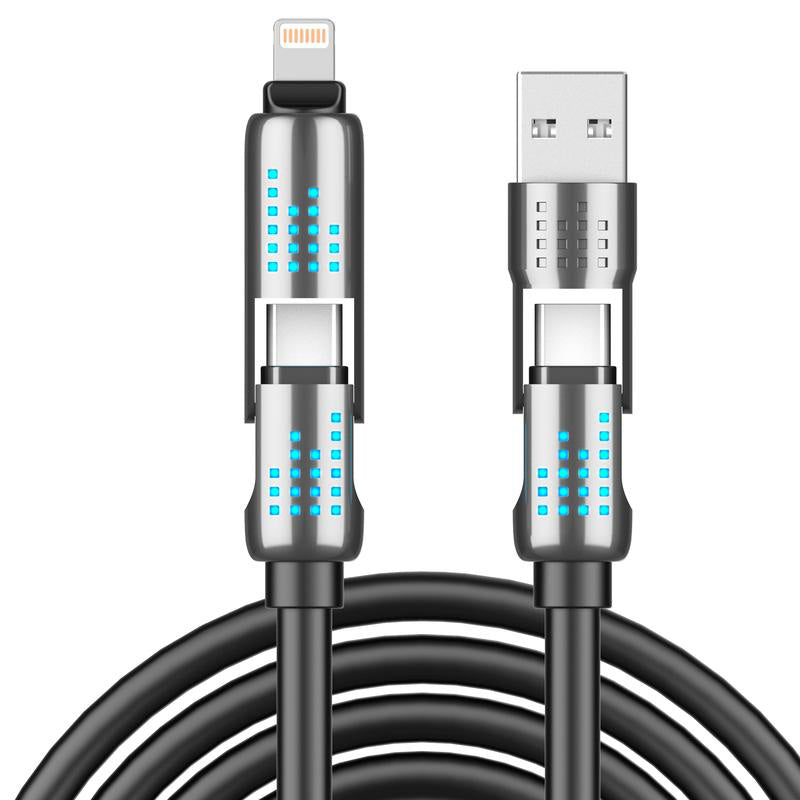 Norvo | 240W 4-i-1 USB-C Hurtiglading Kabel