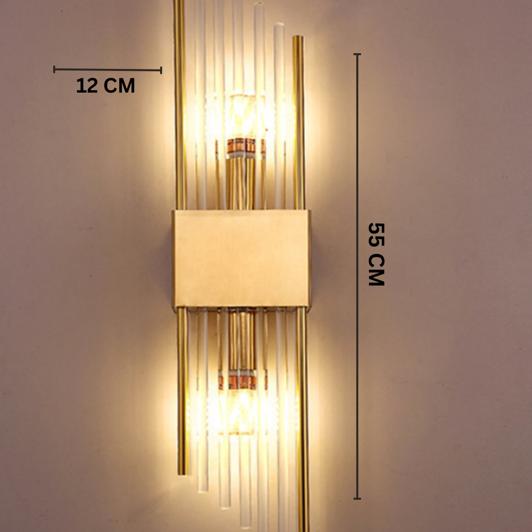 Norvo | Vegglampe - GlamorLite - Luksuriøs Design - Elegant og Raffinert