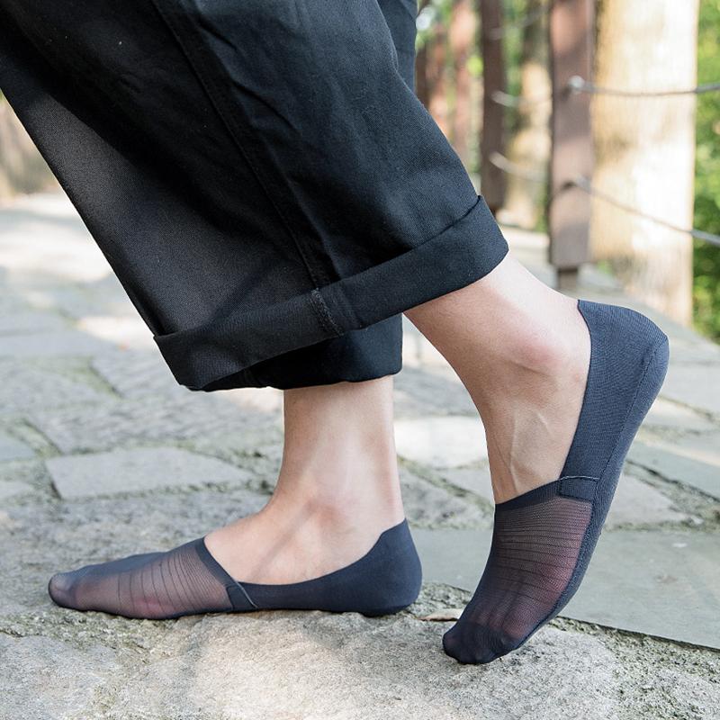 Norvo | Herres usynlige is-silke boot sokker