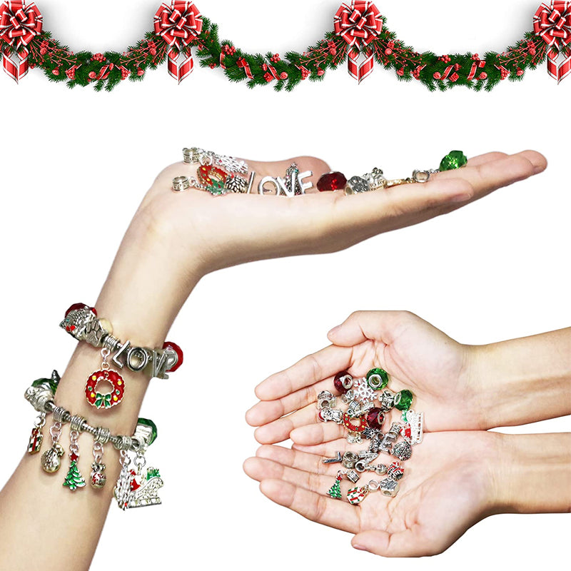 Norvo | DIY 24 Dager Jule Nedtelling Kalender Armbånd Sett