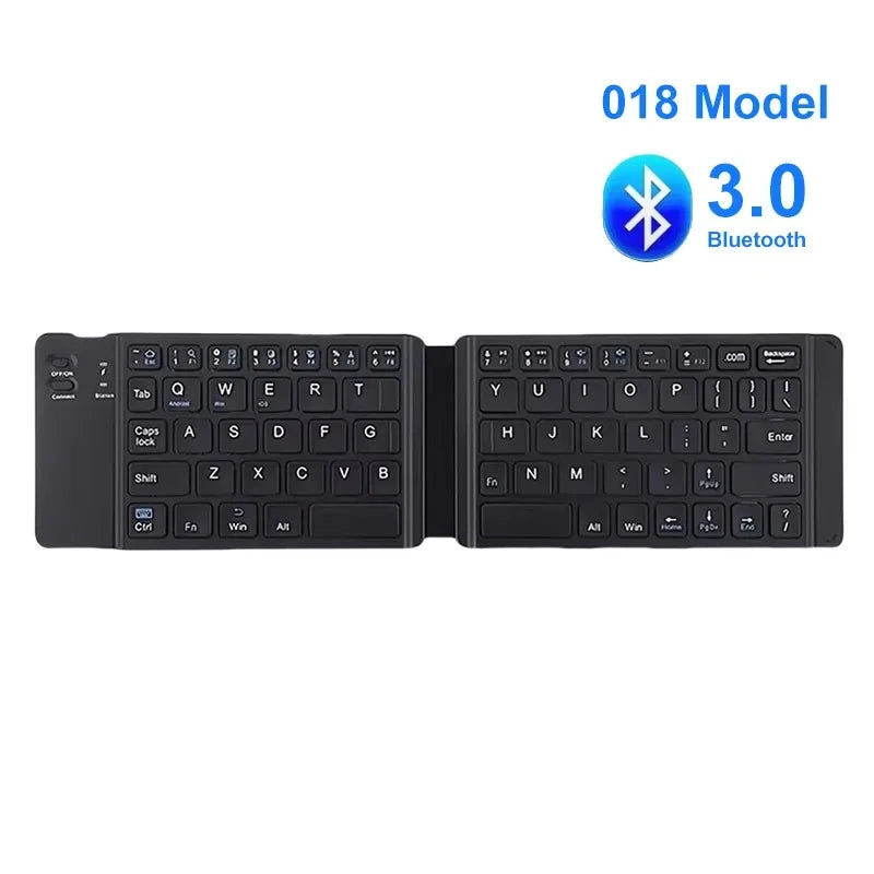 Norvo | Trådløst Bærbart Slim Smart Tri-Fold Bluetooth Tastatur