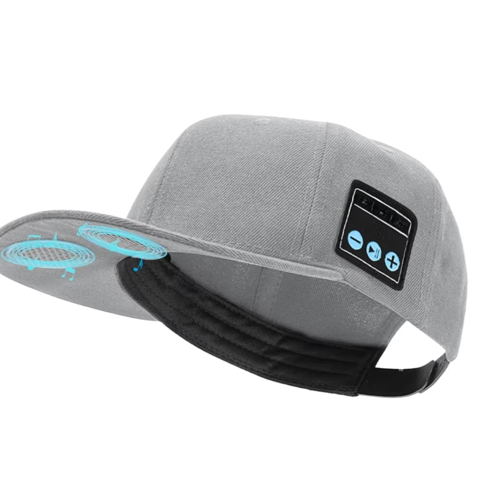 Norvo | Trådløs Bluetooth Hatt med innebygde hodetelefoner og mikrofon