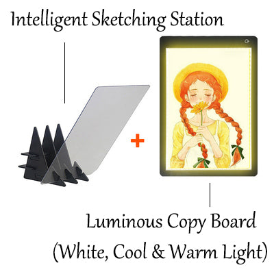 Norvo | Intelligent Refleksjons Tegnebrett Med APP Kontroll, For Voksne, Barn, Hjem, Skole & Kontor