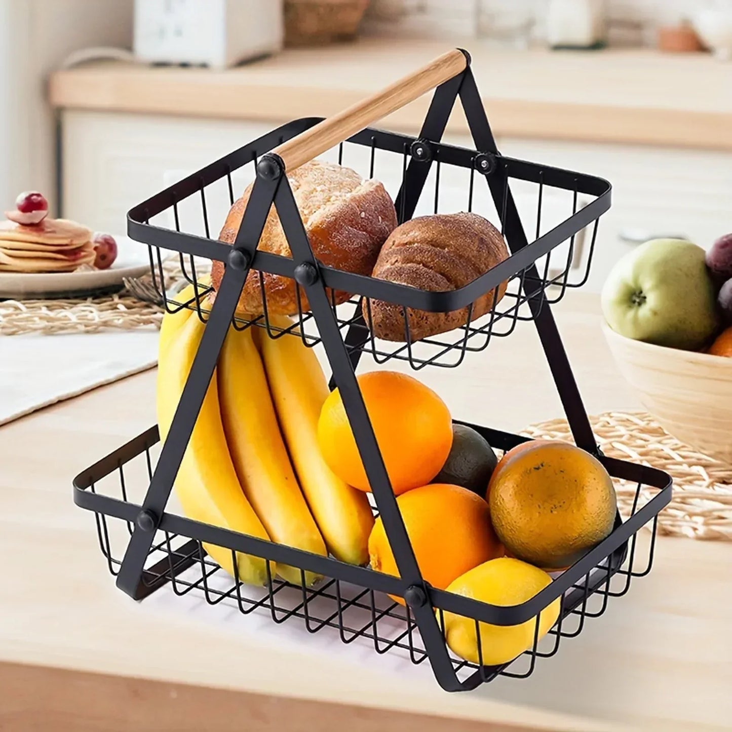 Norvo | FruitCascade – Fruktkurv med 3 nivåer