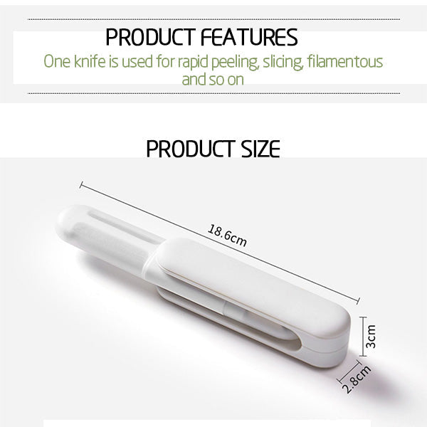 Norvo | 3 i 1 Multifunksjonell Rotasjons Kjørekniv