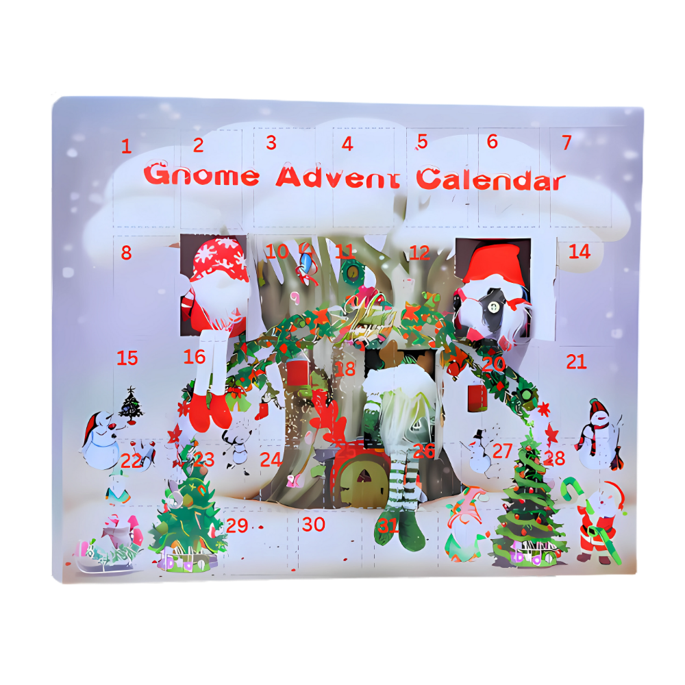 Nissekalender Med 31-Dagers Nedtelling
