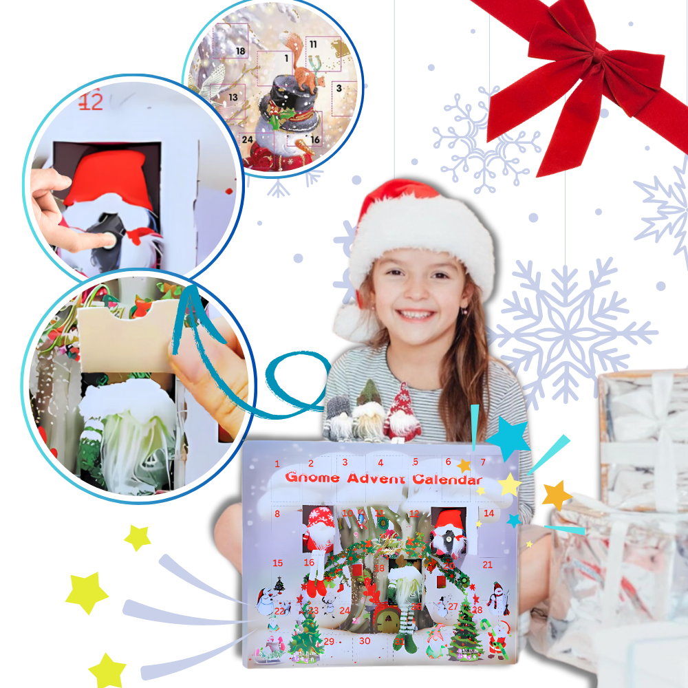 Nissekalender Med 31-Dagers Nedtelling