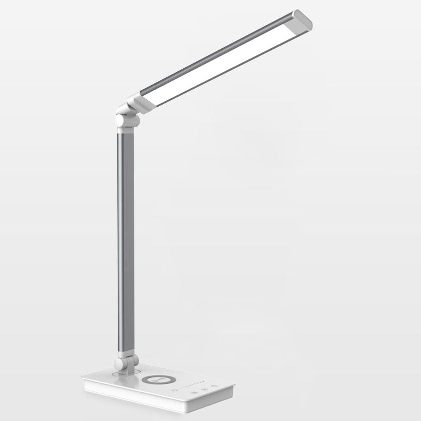 Norvo | Minimalistisk Intelligent Firkanthåndtak Sammenleggbart USB LED Skrivebordslampe