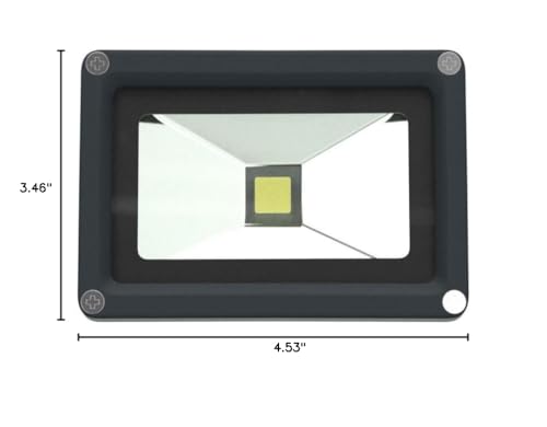 Norvo | Quans 10W Vanntett Led Flomlys - Ultra Lys Varm Hvit Sikkerhetslampe, 4Pcs