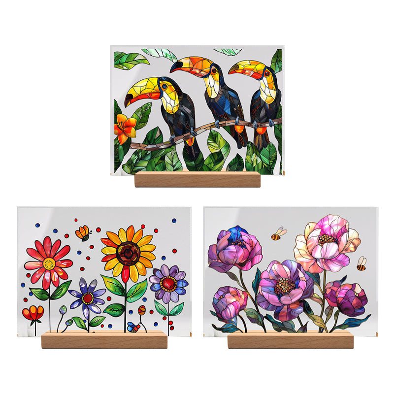 Norvo | Malte Fargerik Blomstermønster Dekor