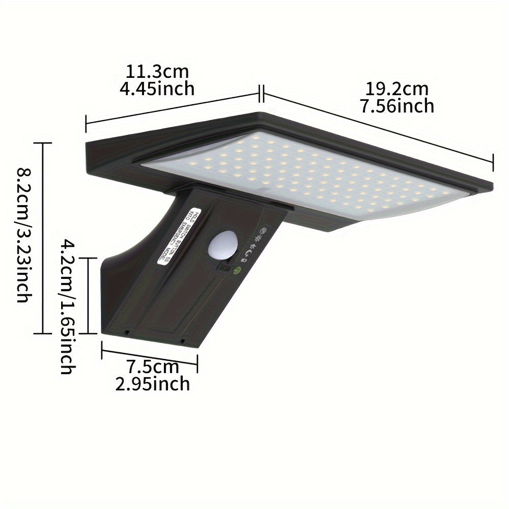 Norvo | SmartSolar - Solenergi LED utendørslampe spotlight bevegelsessensor - en livstid med gratis lys