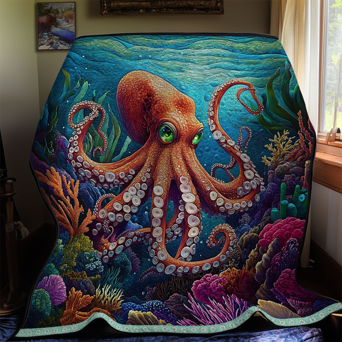 Norvo | Octopus Orange Teppet