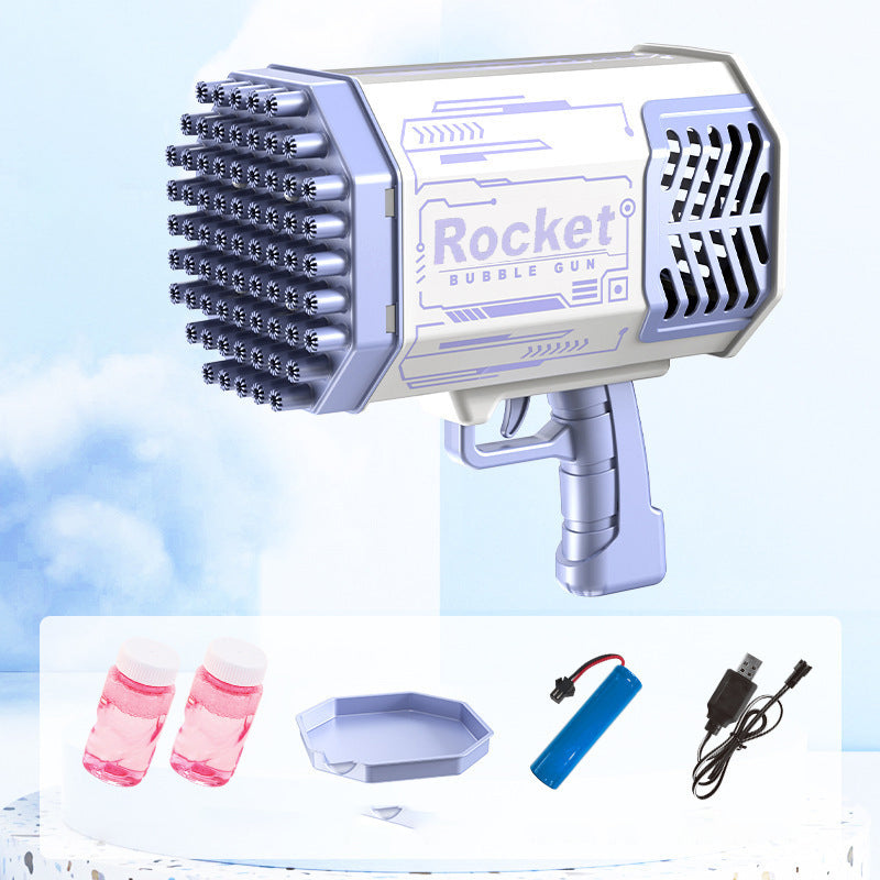 Norvo | Boblemaskinpistol med 69 hull og fargerike lys