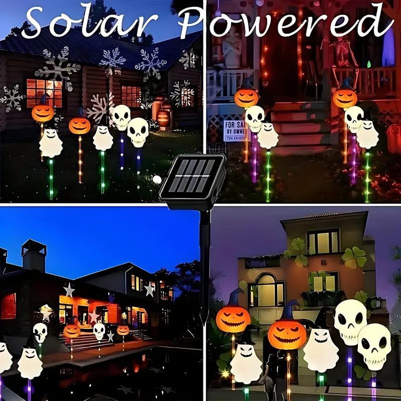 Norvo | 6 i 1 Halloween Solhage Lys