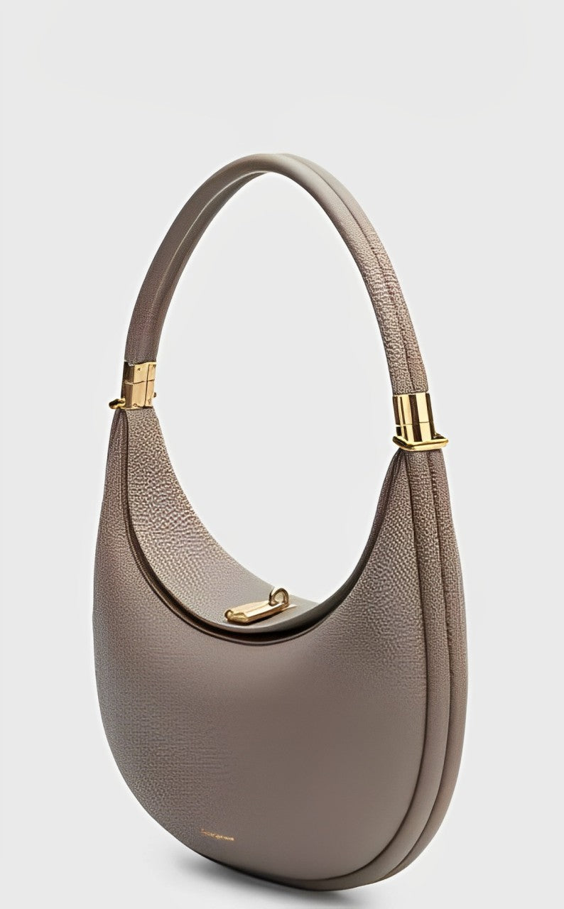 Norvo | Thonia – Chic Minimalist Halvmåne Skulderveske Elegant Moderne Crossbody Veske for Kvinner