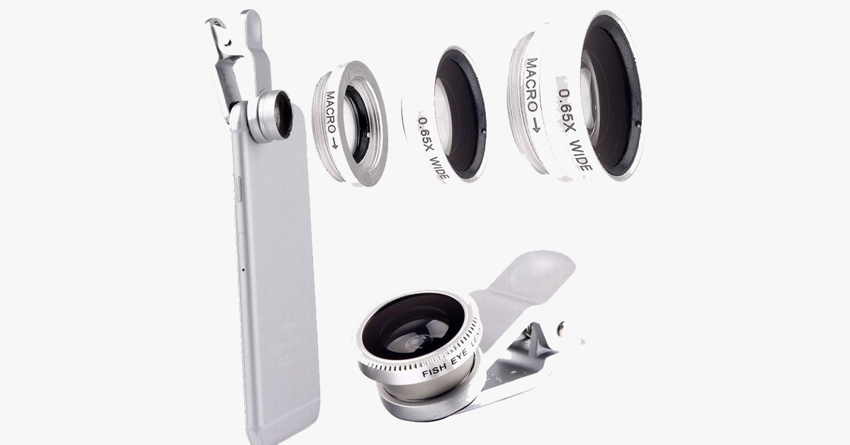 Norvo | Universell Foto Klem Linse - Din Fotografi Spesialist – Fest en linse til telefonen din for bedre bilder!