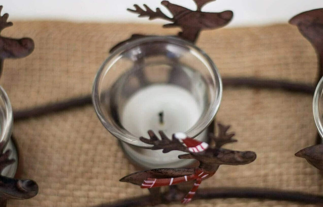 Norvo | Reinsdyr Lysestake Dekorasjon