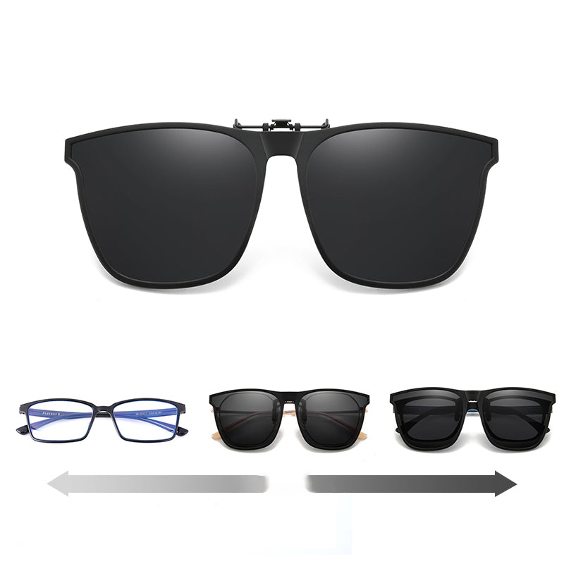 Ny type solbrille klips