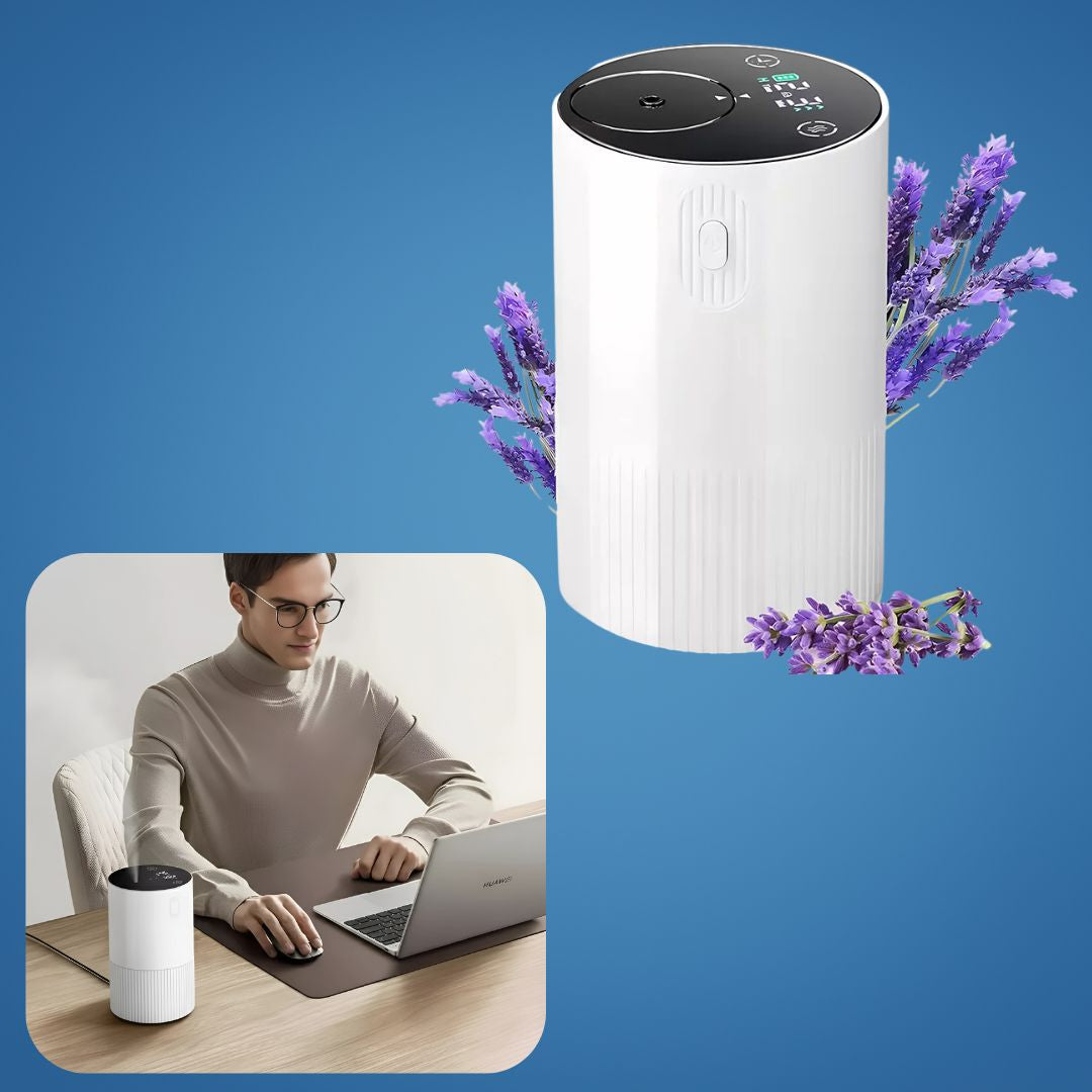 Oppladbar stille tåke – 10 ml stille timer – avslappende aromaterapi for søvn stresslindring kontor reise Norvo