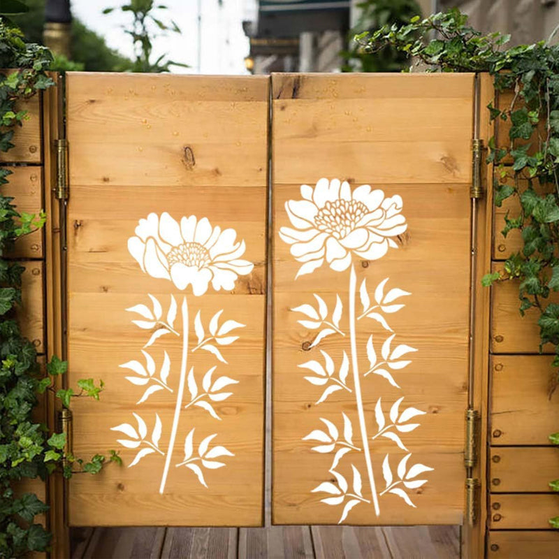 Norvo | Store Blomster Maler for Hagegjerde