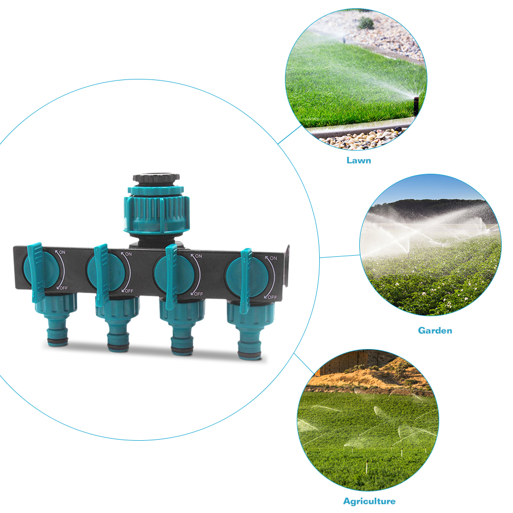 Norvo | WasserPro DistributorPlus – 4-veiskobling for smarte gartnere