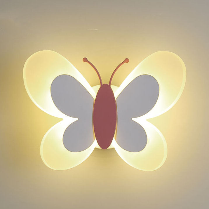 Norvo | LuminoArt – Vegglampe LED kreativ formet som en sommerfugl med 1 lys i akryl