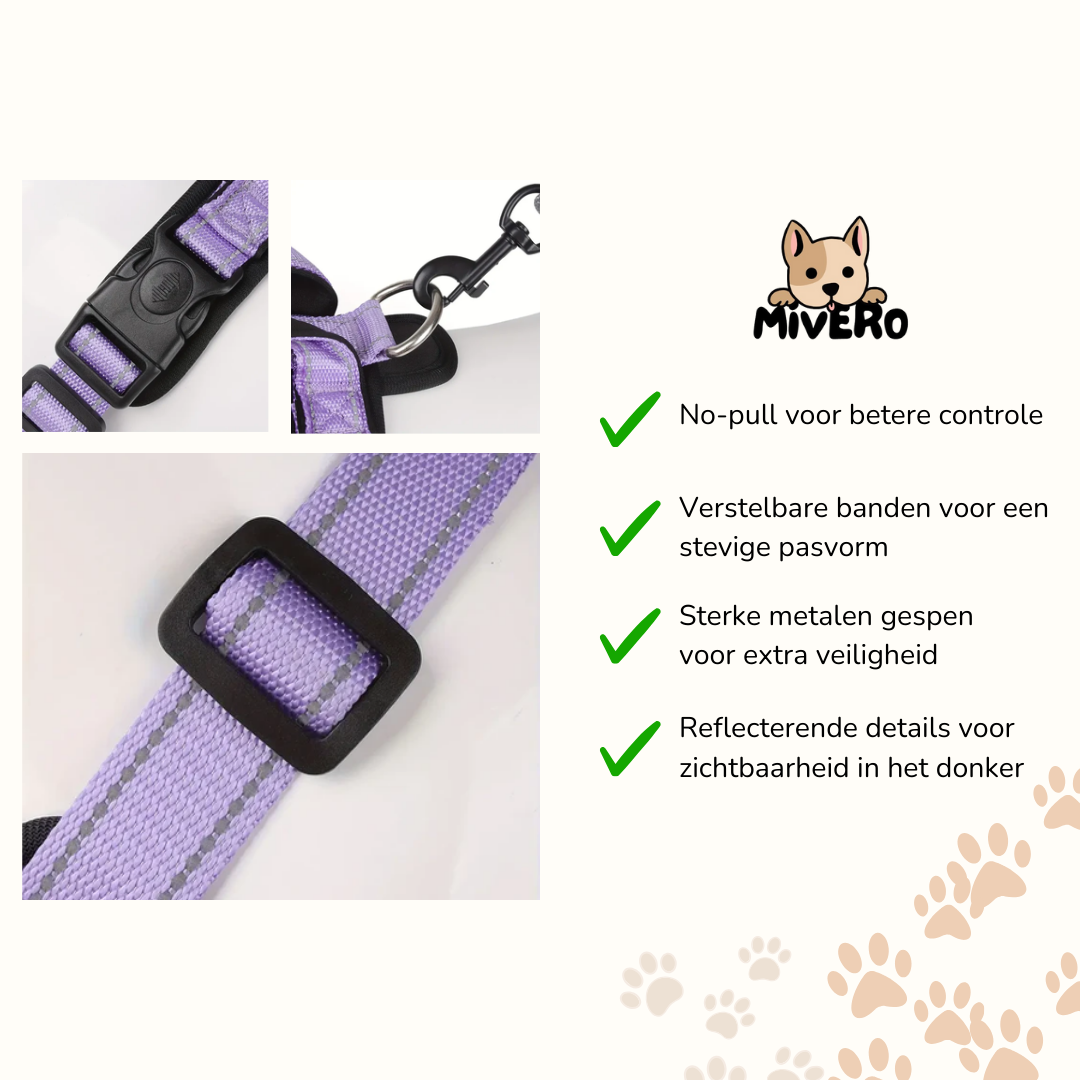 Norvo | StayPut - Justerbar No-Pull Hundesele