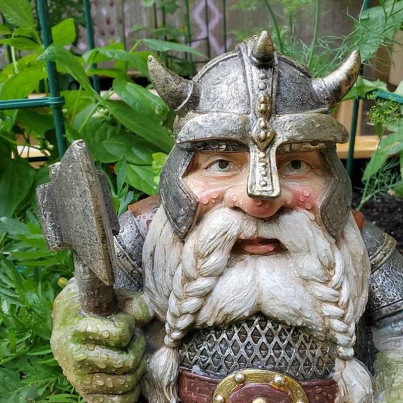 Norvo | Viking Victor Norrøn Dverg Gnomestatuett