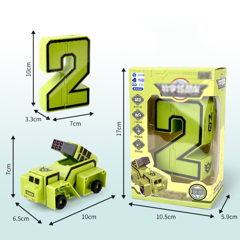 Norvo | Toy Deformation Number Transformer for Kids