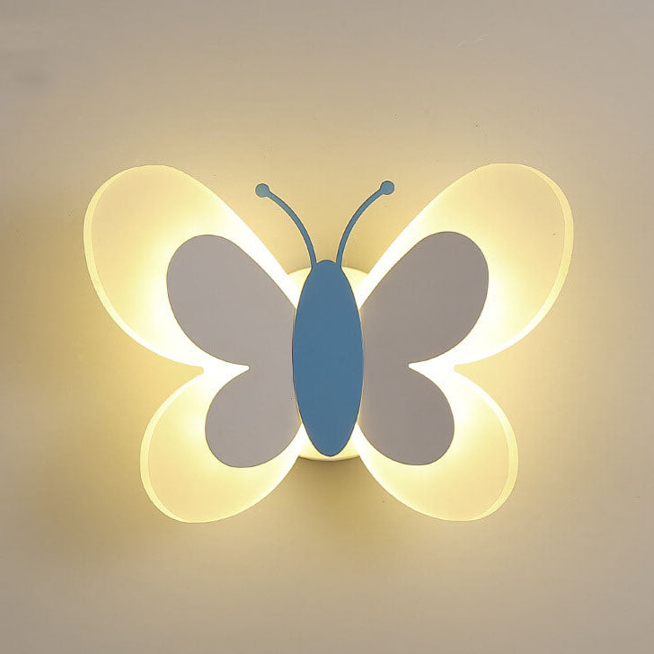 Norvo | LuminoArt – Vegglampe LED kreativ formet som en sommerfugl med 1 lys i akryl