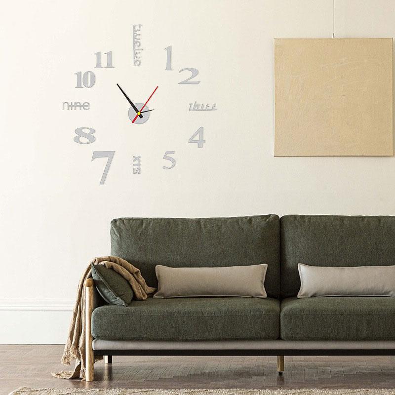 Norvo | Moderne DIY stempelfri veggklokke