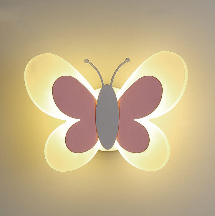 Norvo | LuminoArt – Vegglampe LED kreativ formet som en sommerfugl med 1 lys i akryl