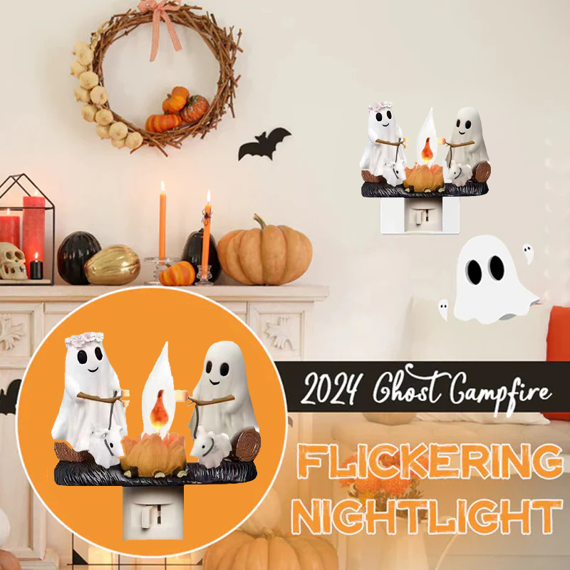 Norvo | 👻 Spøkelseshbål med flakkende nattlys 🎃 ❤️🔥