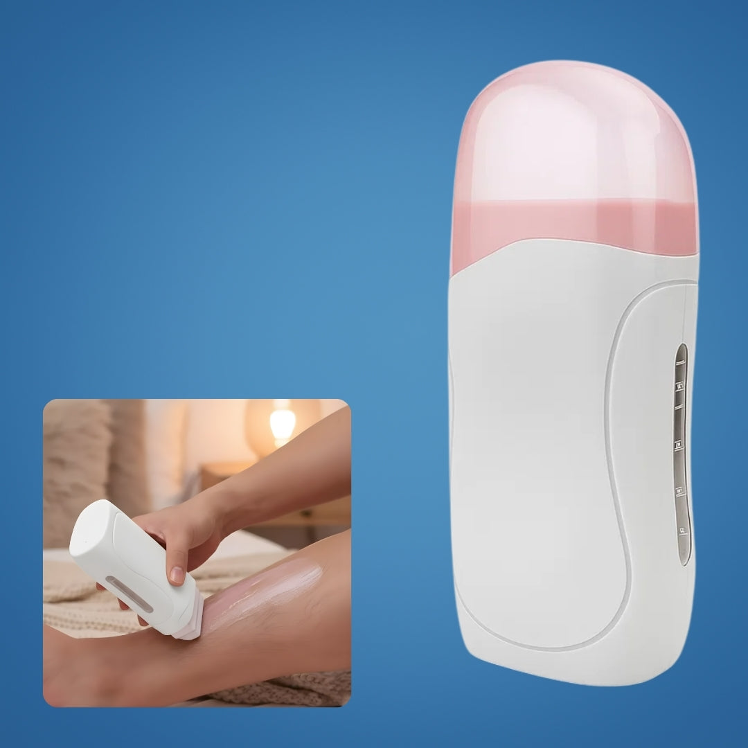 På voks varmere – Langvarig glatt hud – Kompakt bærbar design – Skånsom mot sensitiv hud – Perfekt for reise Norvo