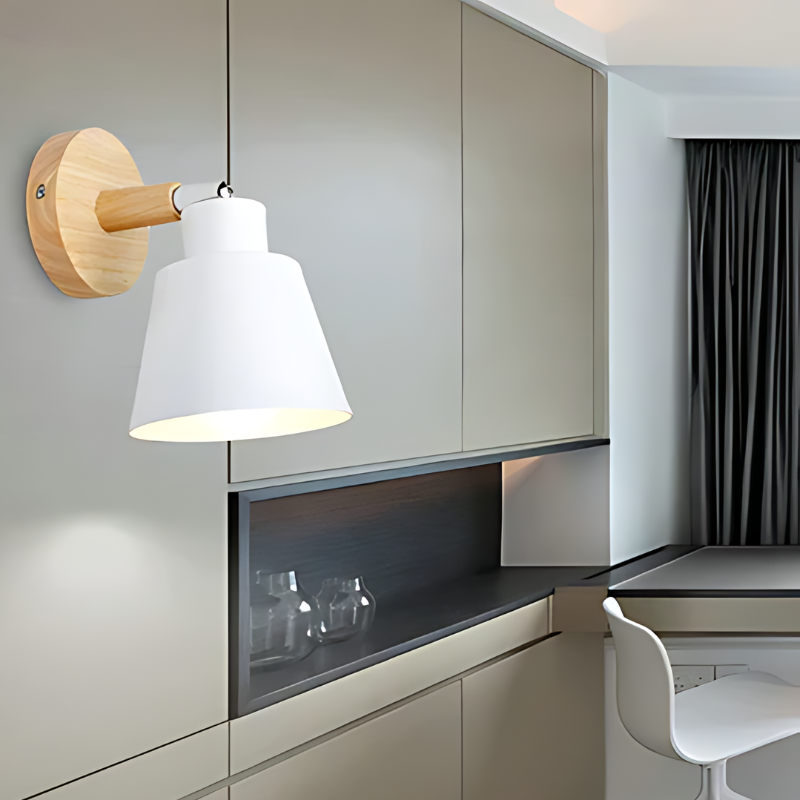 Norvo | ScandiLamp | Minimalistisk LED Vegglampe i Skandinavisk Design