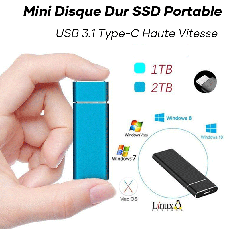 Ultrafast ekstern SSD-stasjon