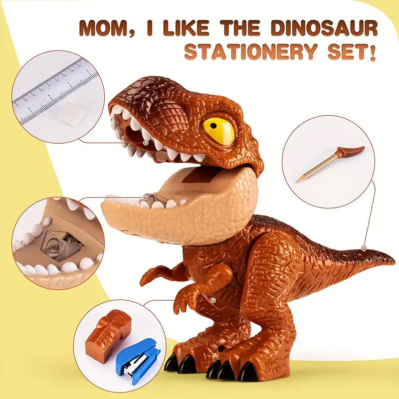 Norvo | 5-i-1 Dinosaur Kontorsett