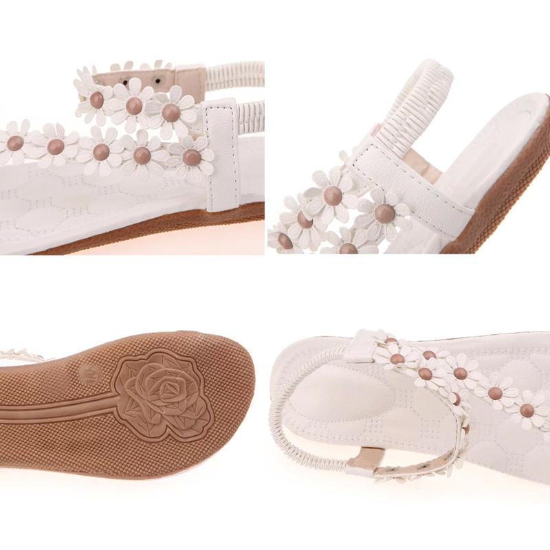 Norvo | Delikate blomstrete Sandaler for kvinner