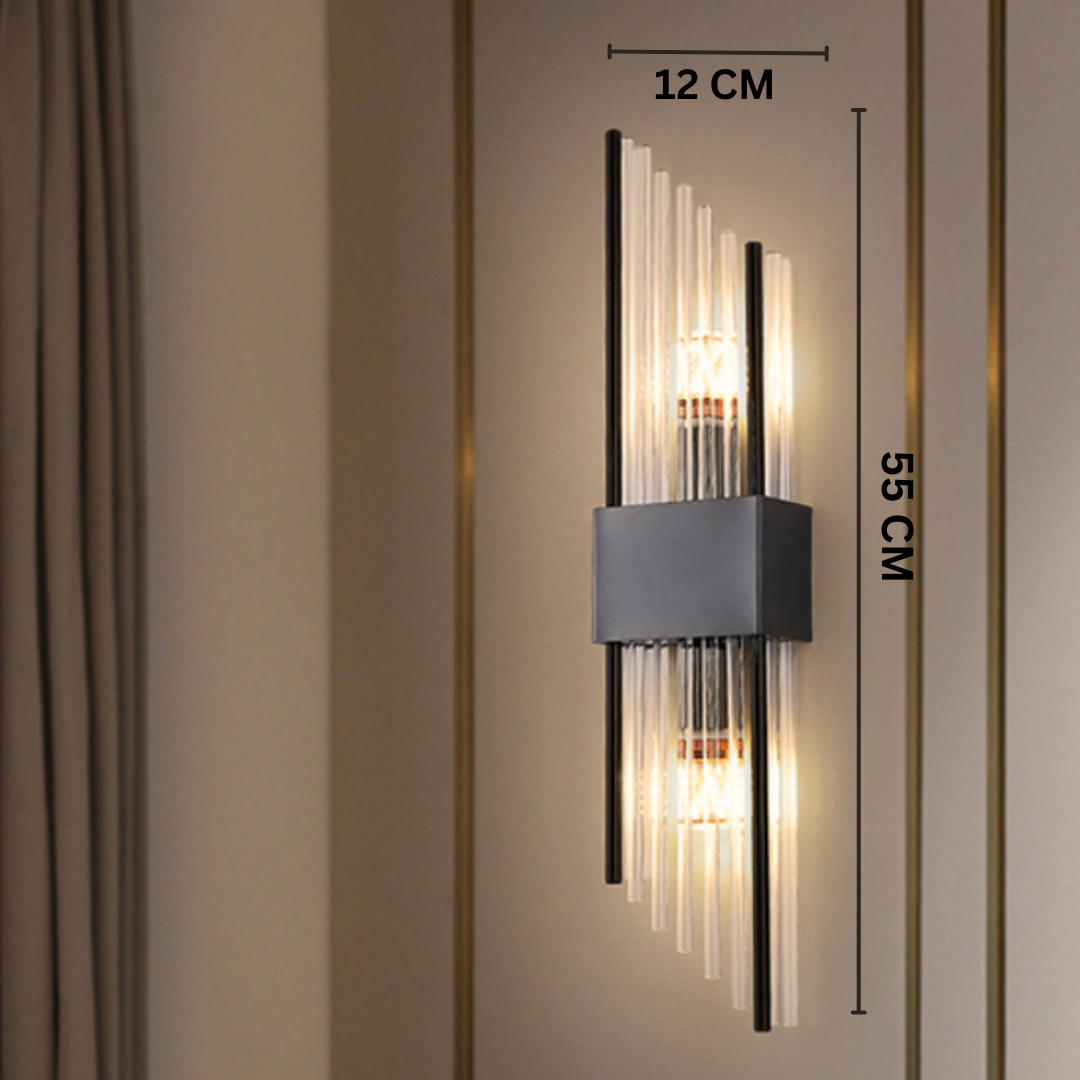 Norvo | Vegglampe - GlamorLite - Luksuriøs Design - Elegant og Raffinert