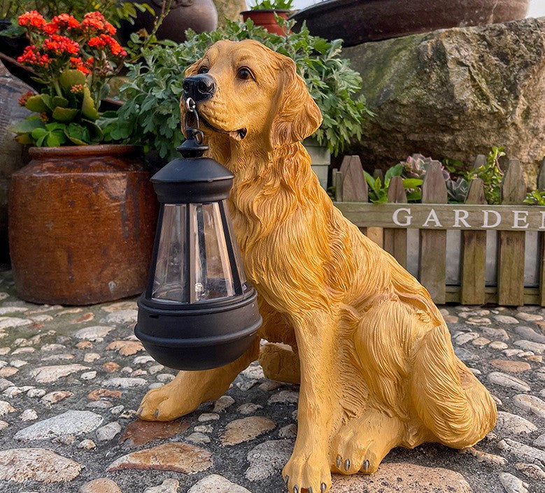 Norvo | Solar-LED Hund Figur for Hagen