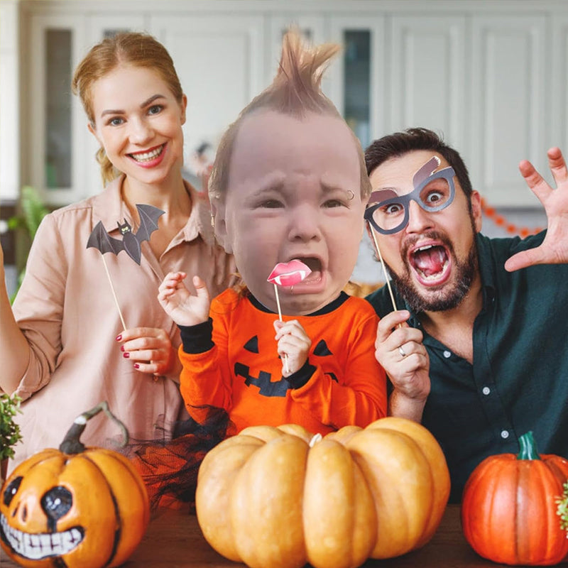 Norvo | ️Gråtende Baby Maske for Halloween