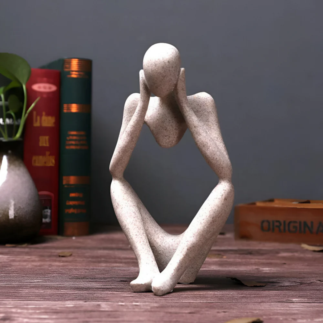 Norvo | Abstrakt Tenkende Menneskelig Figur