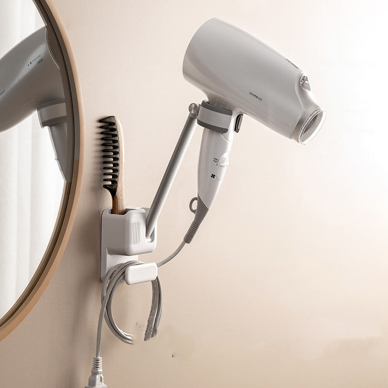 Norvo | Lazy Corner Punch-Free Hårføner Oppbevaringsstativ